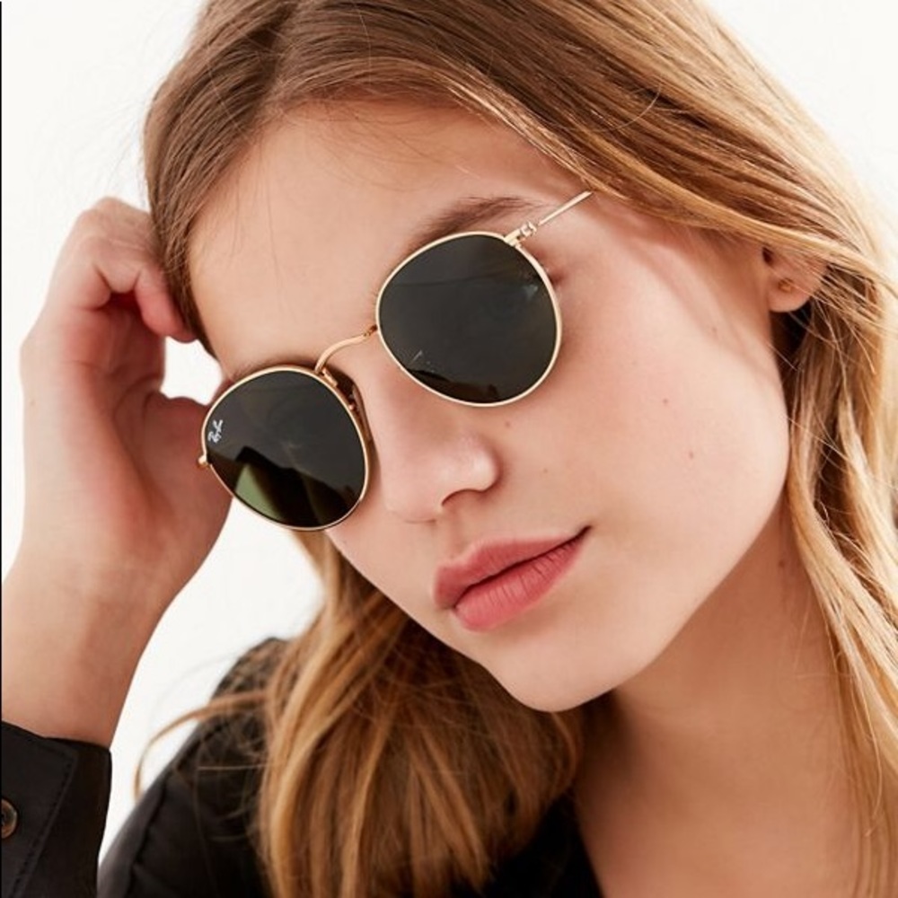 Ray-Ban Round Circle Gold Metal